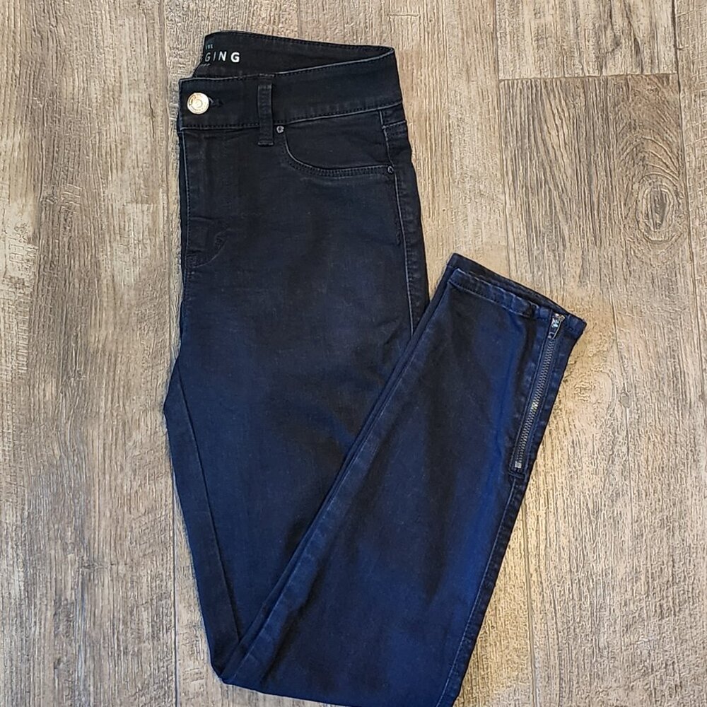WHBM Black Jeggings